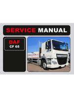 DAF CF 65 (ДАФ СФ 65). Инструкция по эксплуатации и техобслуживанию. Модели, оборудованные дизельными двигателями