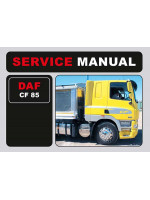 DAF CF 85 (ДАФ СФ 85). Инструкция по эксплуатации и техобслуживанию. Модели, оборудованные дизельными двигателями