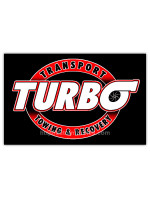 Автомобильная наклейка "Turbo"