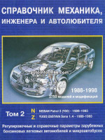 Справочник механика, инженера и автолюбителя. Том 2 (N-Z) с 1988 по 1998 год