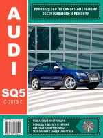 Audi SQ5 (Ауди ЭсКью5). Руководство по ремонту, инструкция по эксплуатации. Модели с 2013 года выпуска, оборудованные бензиновыми двигателями