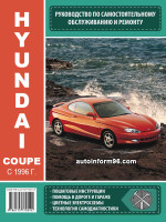 Hyundai Coupe (Хюндай Купе). Руководство по ремонту, инструкция по эксплуатации. Модели с 1996 года выпуска, оборудованные бензиновыми и дизельными двигателями