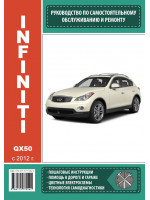 Infiniti QX 50 (Инфинити Кью-Икс 50). Руководство по ремонту, инструкция по эксплуатации. Модели с 2012 года выпуска, оборудованные бензиновыми двигателями