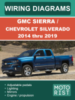 Chevrolet Silverado / GMC Sierra (Шевроле Силверадо / ДжиЭмСи Сиерра). Электросхемы. Модели с 2014 по 2019 год выпуска, оборудованные бензиновыми двигателями