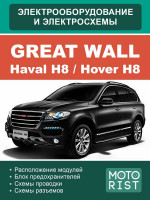 Great Wall Hover H8 / Haval H8 (Грейт Волл Ховер Н8 / Хавал Н8). Электросхемы. Модели с 2015 года выпуска, оборудованные бензиновыми двигателями