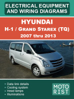 Hyundai H-1 / Grand Starex (Хюндай Аш1 / Гранд Старекс). Электрооборудование и электросистемы. Модели c 2007 по 2013 год, оборудованные бензиновыми двигателями