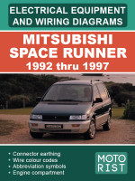 Mitsubishi Space Runner (Мицубиси Спейс Раннер). Электрооборудование и электросхемы. Модели c 1992 по 1997 год, оборудованные бензиновыми двигателями