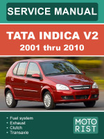 Tata Indica (Тата Индика). Руководство по ремонту, инструкция по эксплуатации. Модели с 2001 по 2010 год выпуска, оборудованные бензиновыми двигателями