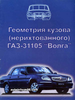 Геометрия кузова ГАЗ 31105 (GAZ 31105)