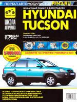 Hyundai Tucson (Хюндай Туксон). Руководство по ремонтув фотографиях, инструкция по эксплуатации. Модели c 2004 года выпуска, оборудованные бензиновыми двигателями.