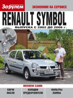 Renault Symbol (Рено Симбол). Руководство по самостоятельно замене автомобильных расходников в фотографиях.