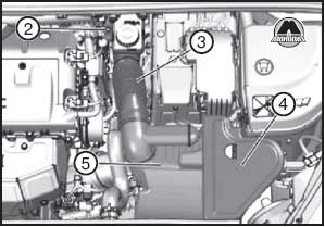 Датчик контроля давления впускного воздуха Peugeot 308