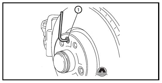 Монтаж и демонтаж тормозного диска Opel Vectra C