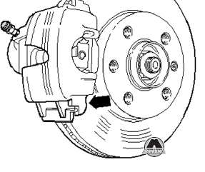 Снятие и установка тормозных колодок VW Caddy