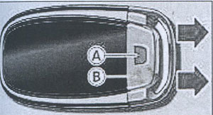 Радиоключ Audi А7 с 2010 года