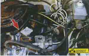 Система вентиляции картера ГАЗ 3110