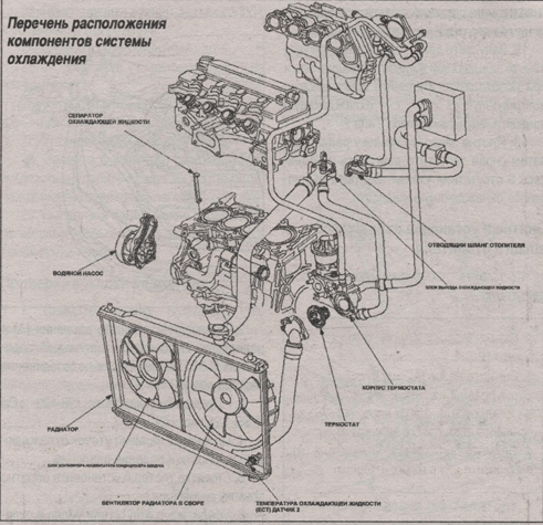 система охлаждения Honda CR-V
