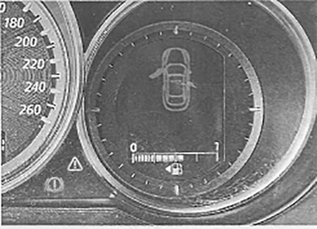 Информационный дисплей Mazda CX-5