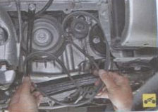 Шкив привода вспомогательных агрегатов Nissan Almera G11с 2013 года