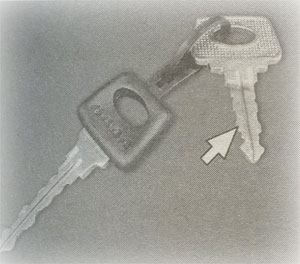 Ключи от дверей Ваз 2110
