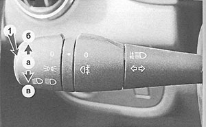 Выключатель указателей поворота Renault Sandero 2