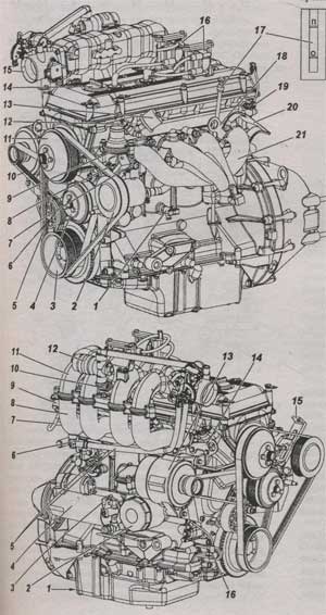 двигатель УАЗ 3163 Патриот